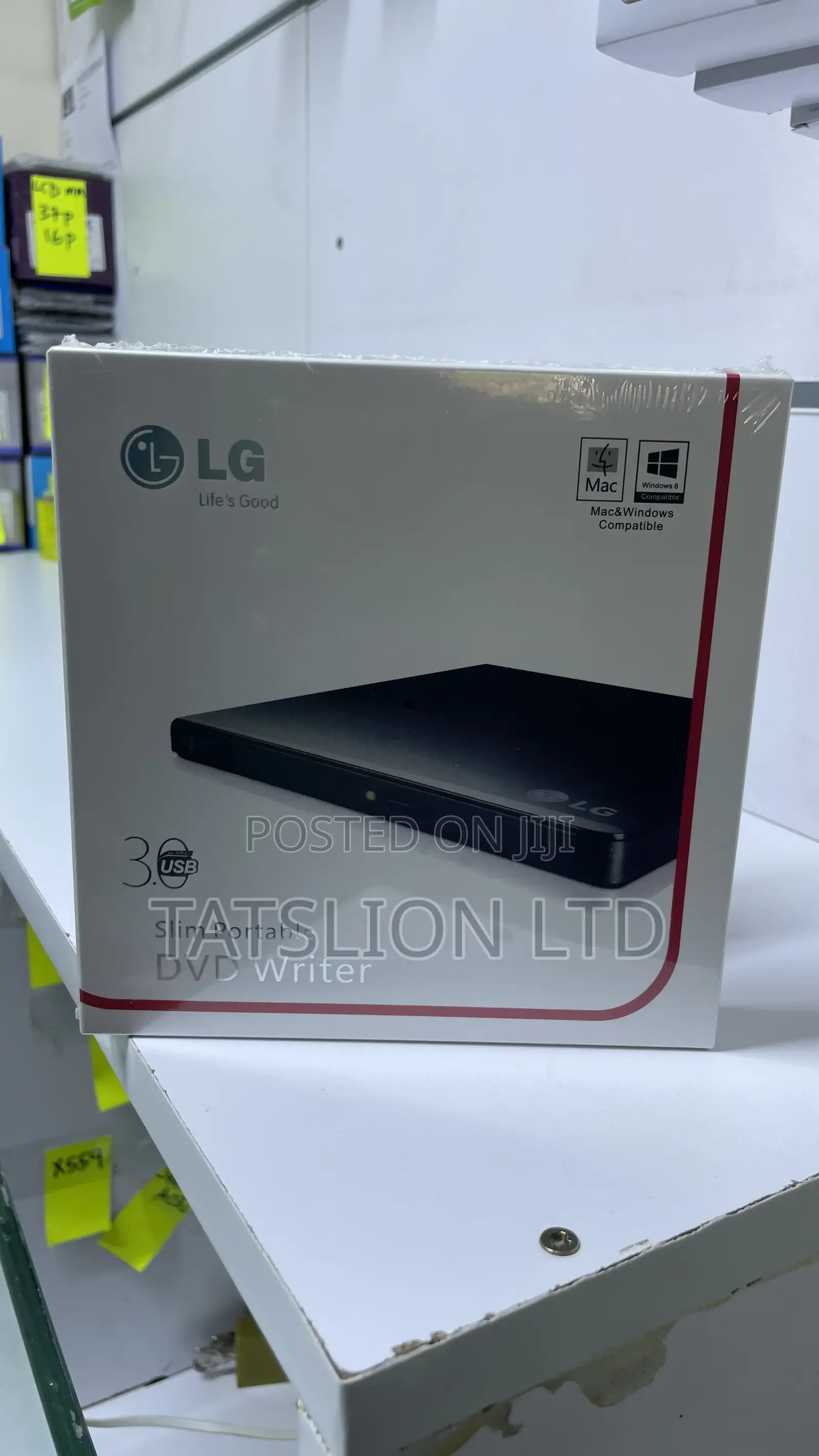 LG Portable DVD Writer New