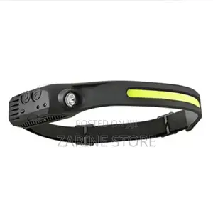 Silicone Sensor Headlamp Headlights With a Charging Cable