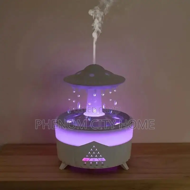 Water Raindrops Ultrasonic Air Humidifier
