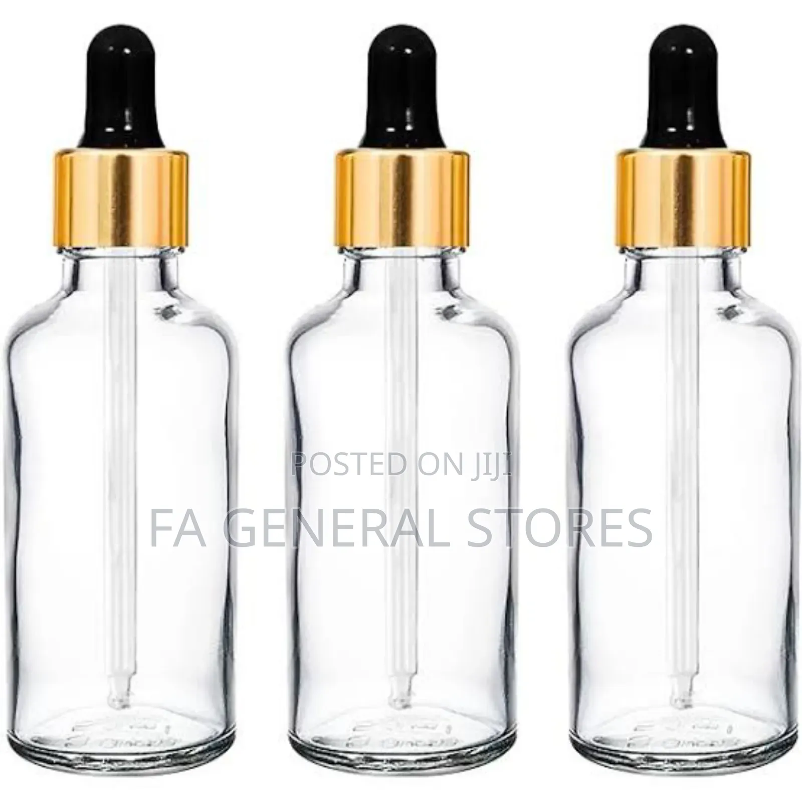 50ml Clear Serum Bottles