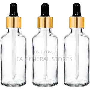 50ml Clear Serum Bottles