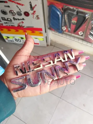 Back Nissan Sunny Car Emblems/ Nissan Emblems Logos