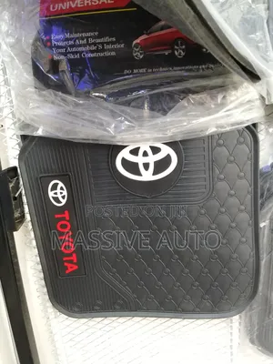 Buy Best White Logo Toyota Car Floor Mats/ Toyota Mats