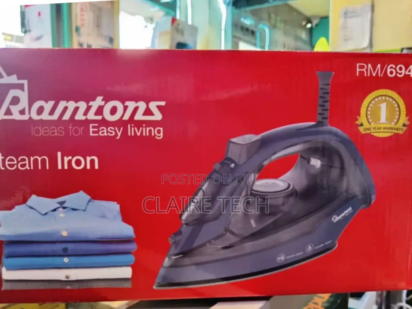 Ramtons Steam Iron Box RM/694