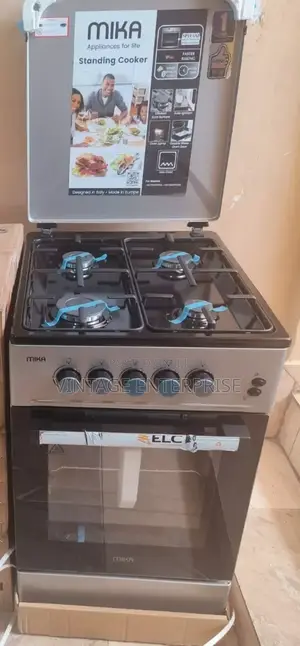 Mika All Gas Free Standing Cooker With Oven .  