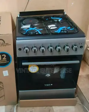 3 Gas + 1 Electric Von 58*58 Standing Cooker  