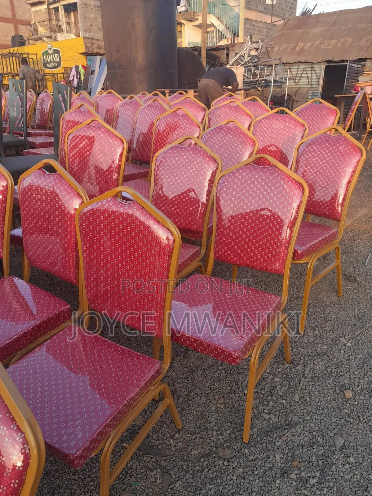 Conference Red Chairs