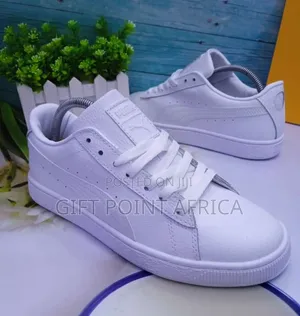White Puma Sneakers for Men