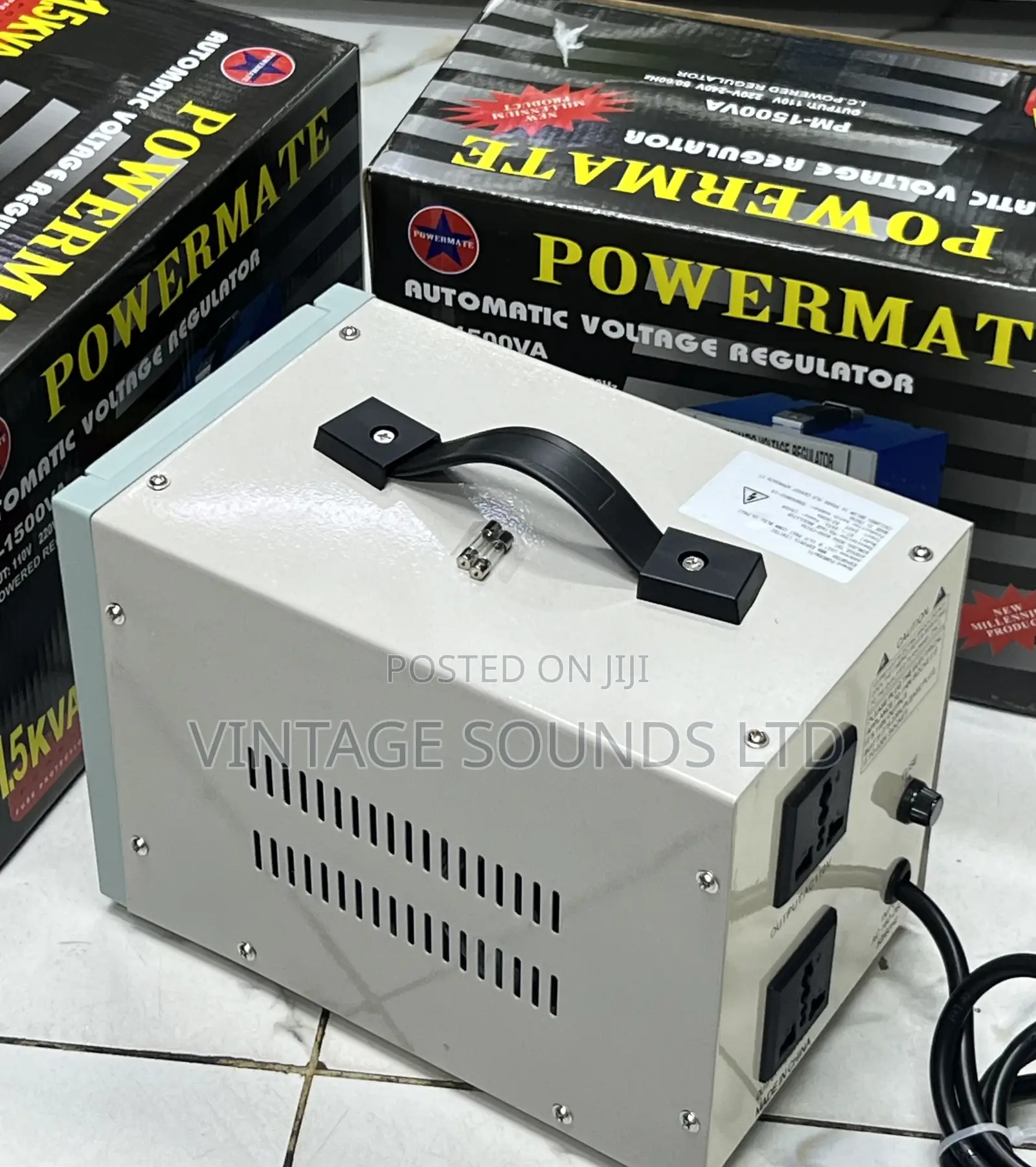 Powermate Power Regulator 1.5KVA With Power Stepdown 220/110