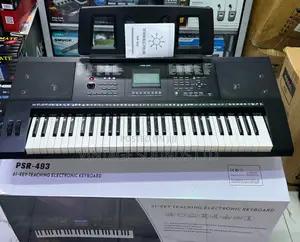 PSR 493 Portable 61 Keys Portable Keyboard Metallic Stand