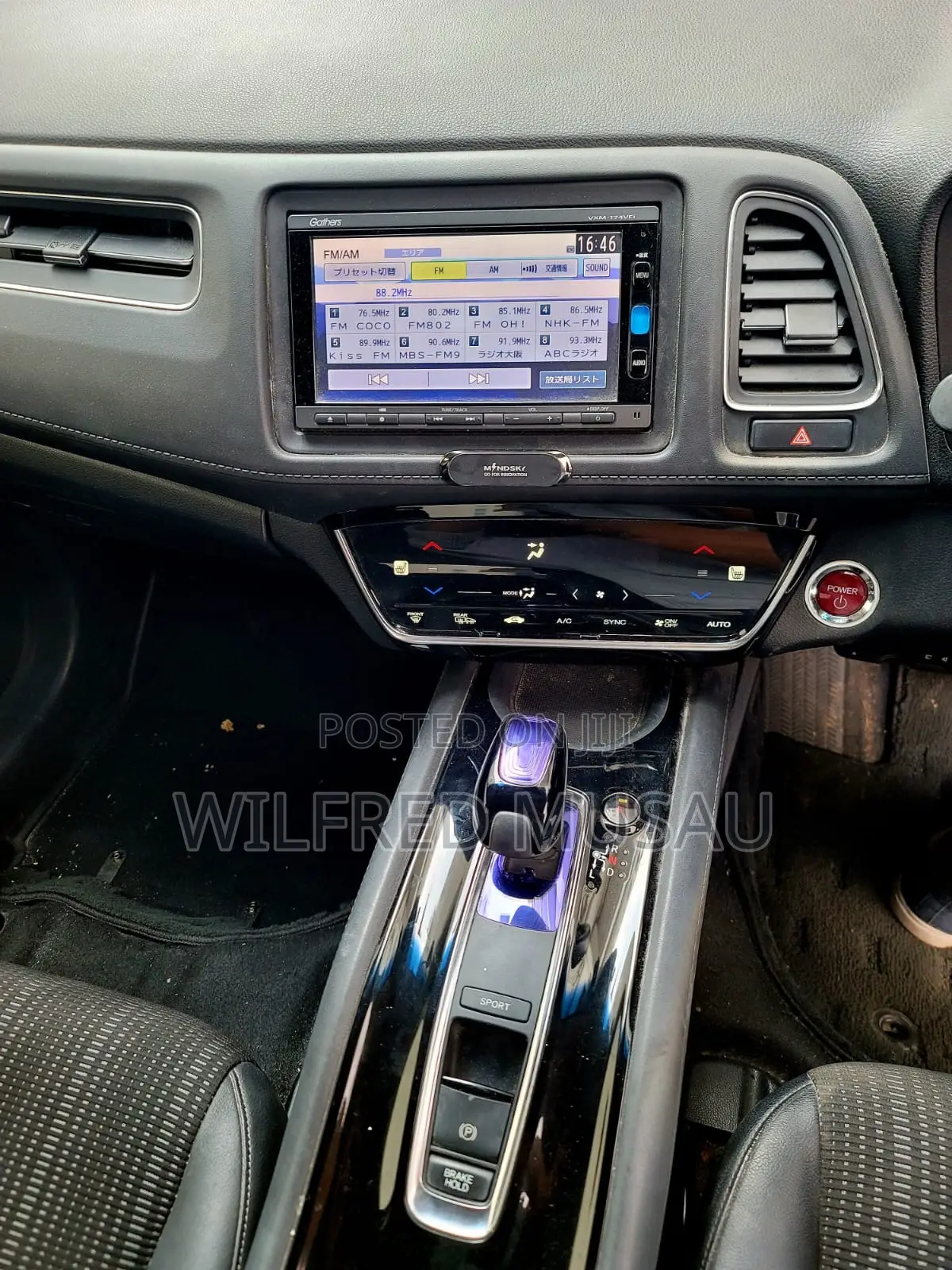 Honda Vezel 2017 Black