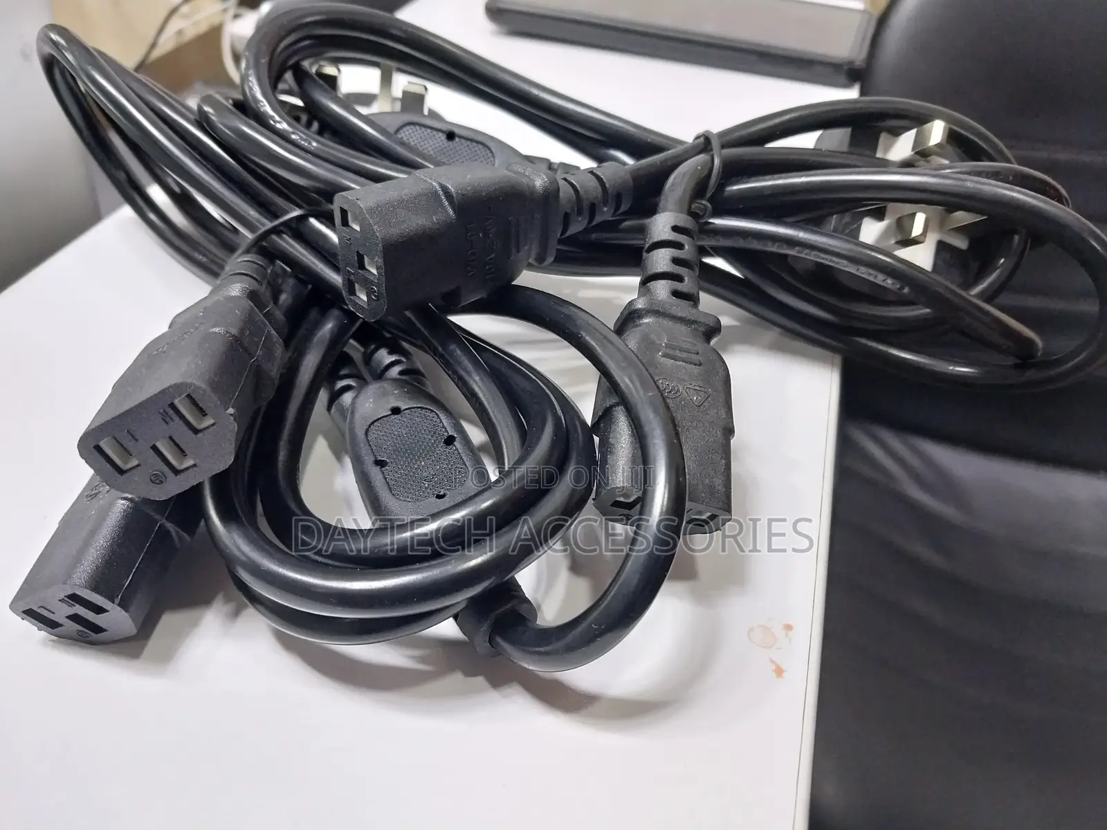 Dual Monitor Computer Screen Power Cord Cable 6 Foot Ac