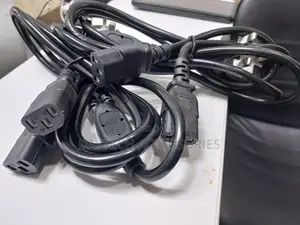 Dual Monitor Computer Screen Power Cord Cable 6 Foot Ac