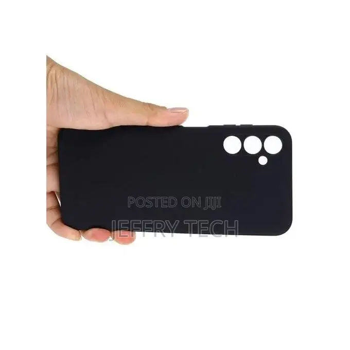 Silicone Case For Samsung A14 - Black
