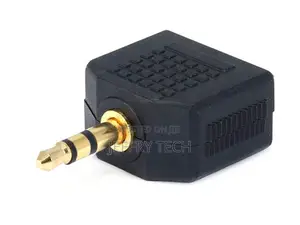 3.5mm TRS Stereo Plug to 2x 3.5mm TRS Stereo Jack Splitter A
