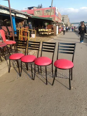 Restaurant Flat Chairs, Red...