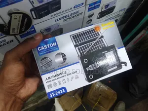 Caston Radio With Double Solar Panel