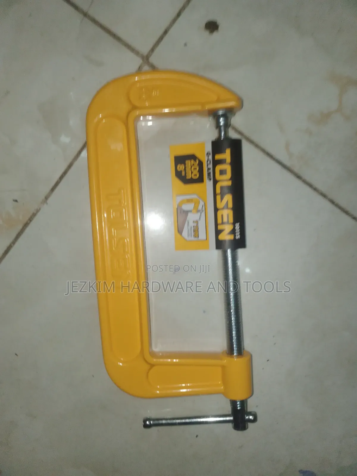 G Clamp  8" Tolsen