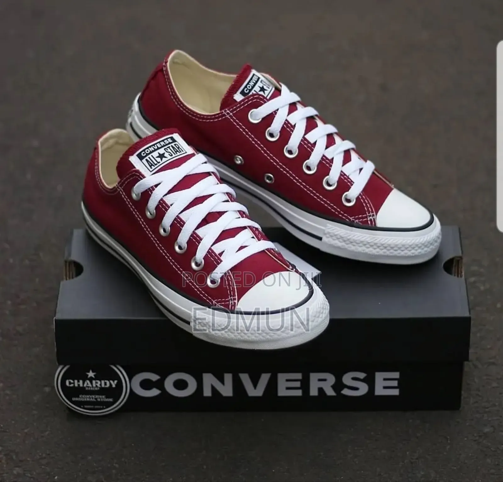 Maroon All Star Converse
