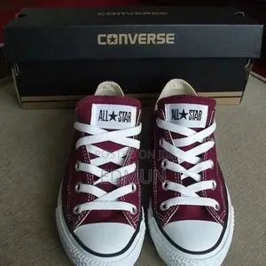 Maroon All Star Converse