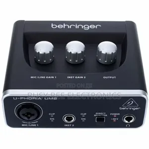 Single Channel Soundcard Behringer