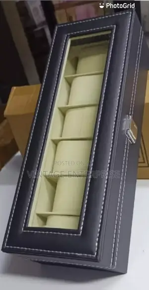 6 Slots Watch Organizers (Business or Personal Storage ).••√