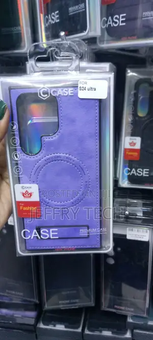 Samsung Galaxy S24 Ultra Compatible With Magsafe, PU Leather