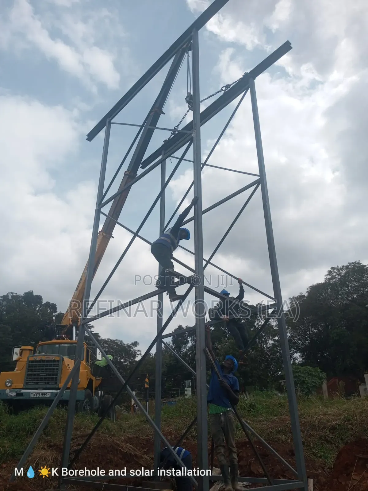 Water Tower Construction - Robust Steel Tower Fabrications