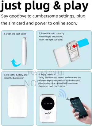 5G Mifi Router Compatible All Simcard