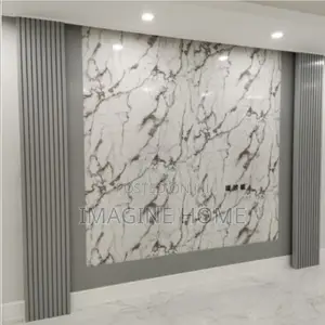 Grey Fluted Wall Panels