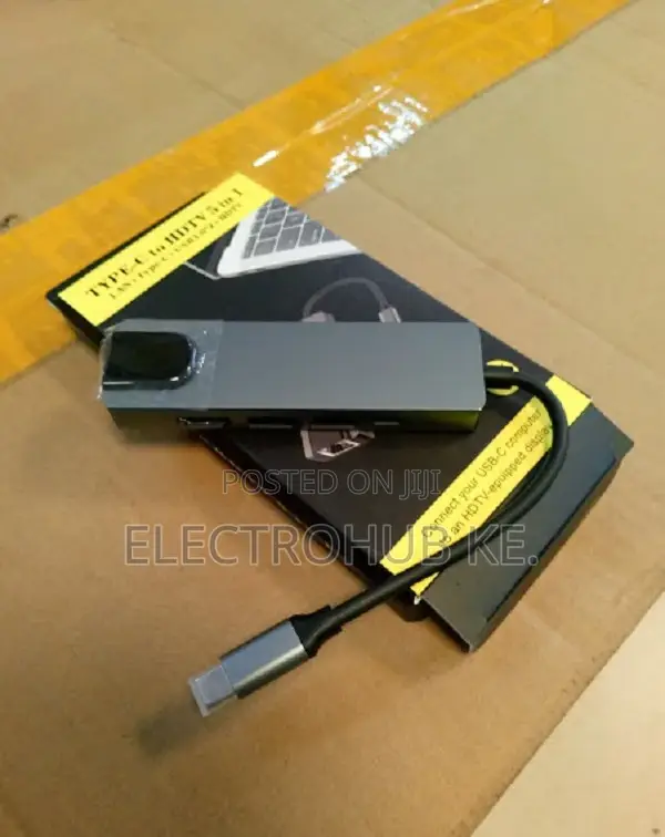 Type C 5 in 1(2*3.0 Usb+Type C+Hdmi+3.0 Ethernet) Available