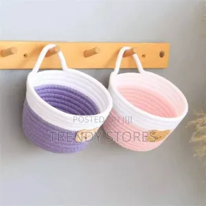 Small Hanging Woven Basket