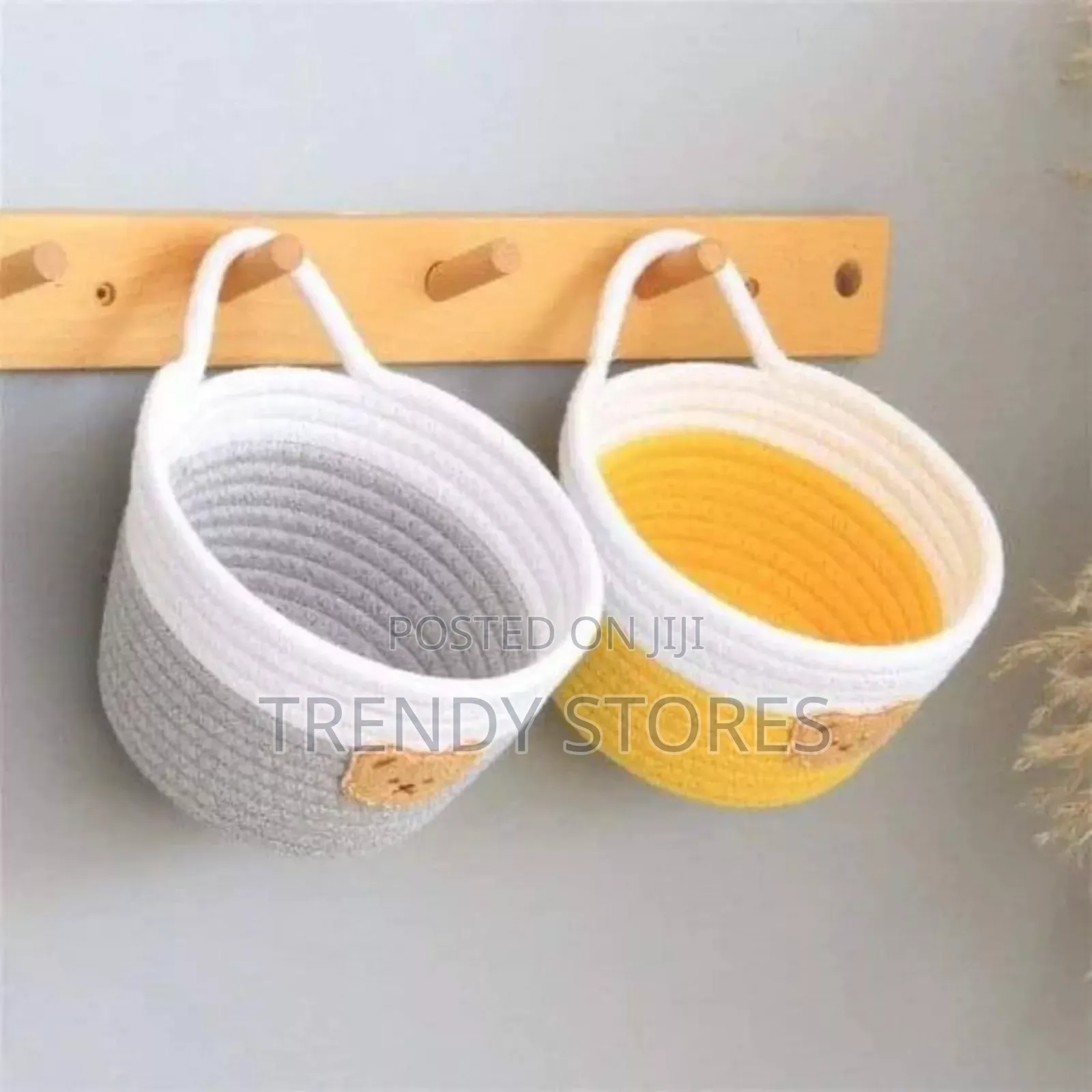 Handmade Cotton Rope Basket
