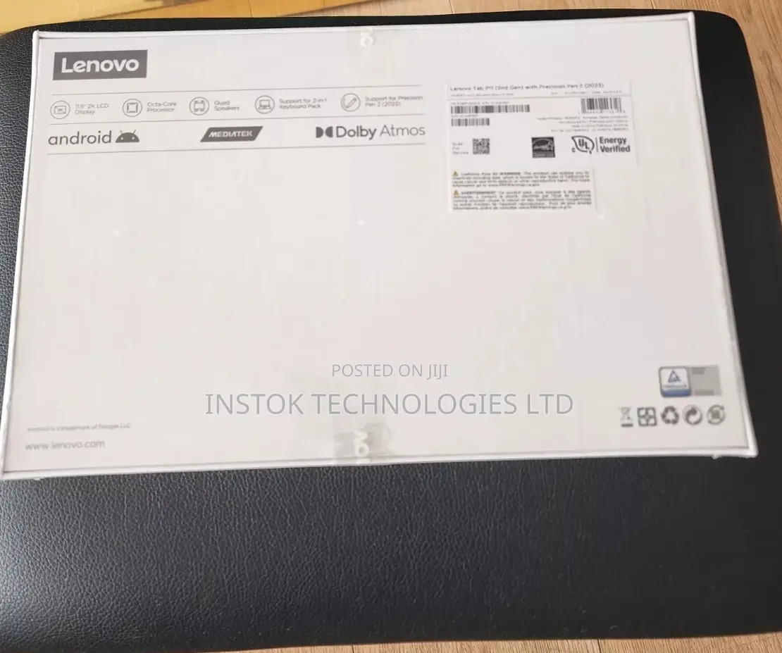 New Lenovo Tab P11 Gen 2 128 GB Black