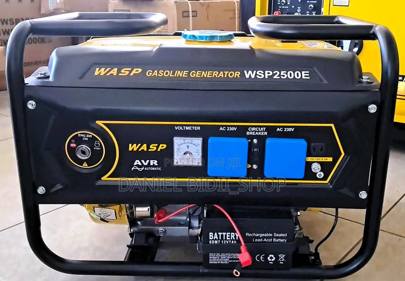 Wasp 5 Kva Petrol/Gasoline Generator