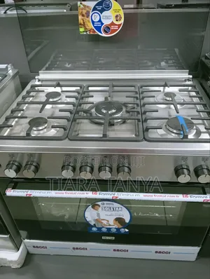 Solstar 5 Gas,Middle Wok 60 by 90 Cooker