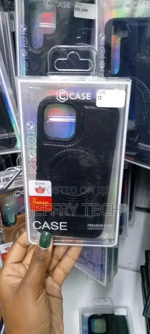 Magnetic for iPhone 12 / 12 Pro Premium PU Leather Case,Buil