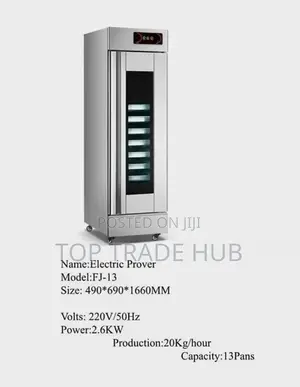 Electric Bread Proofer Fj-13 20kg/Hr