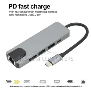 USB C Adapter, 87W Pd Fast Charging USB Splitter USB C to US
