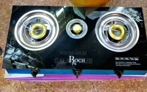 Roch 3 Burner Glass Top Cooker