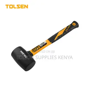 Rubber Mallet Tolsen Rubber Mallet 8oz Hammer 225 Gram Black