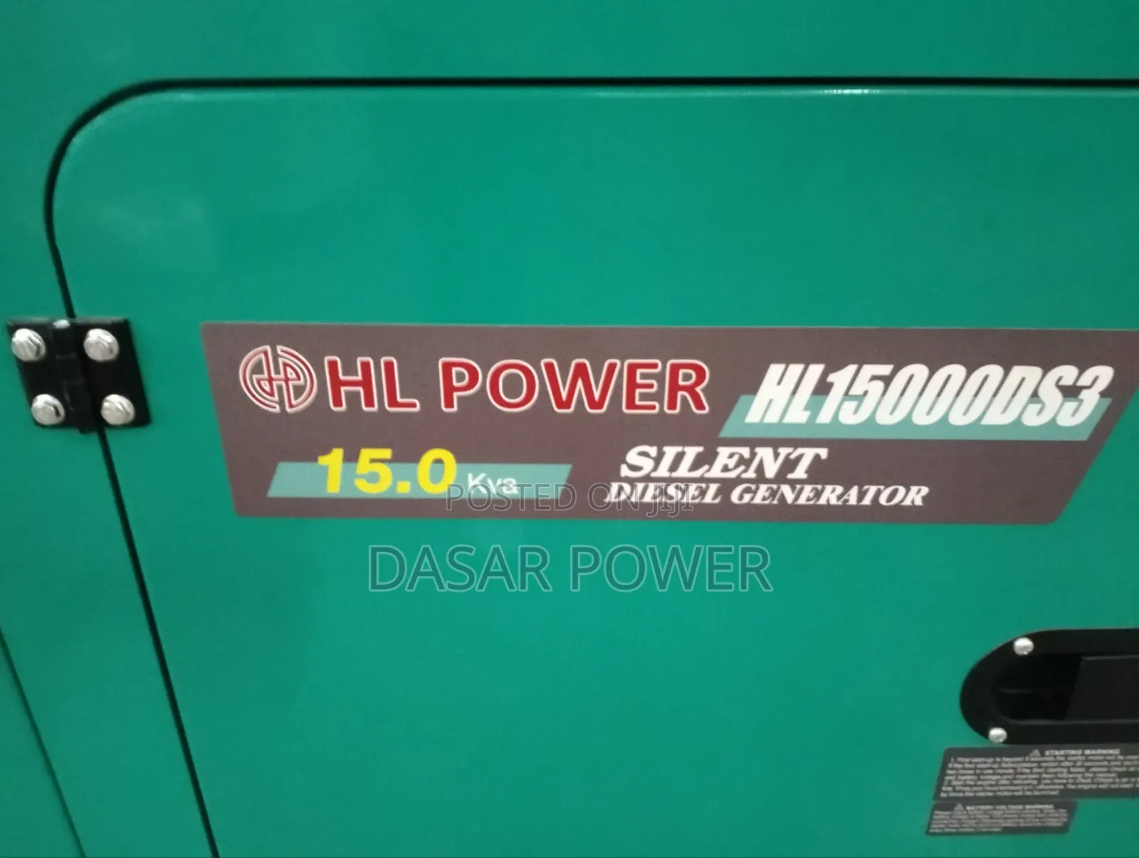 15kva Super Silent Generator