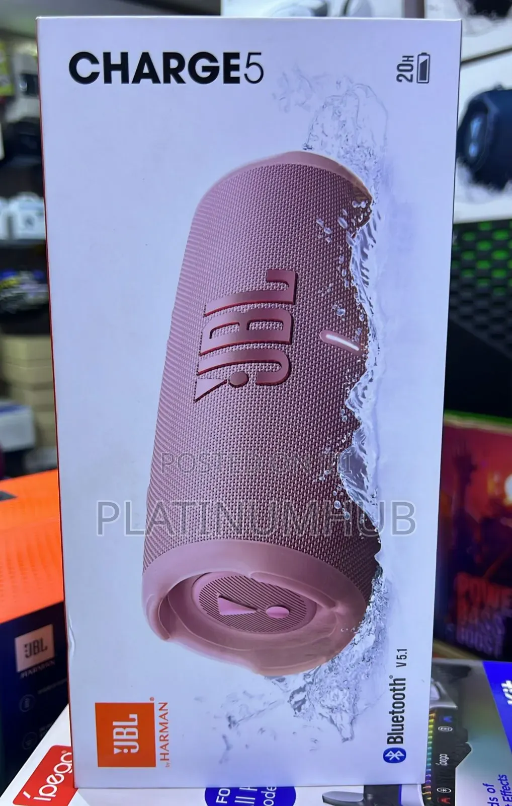 Charge 5 JBL (Pink)