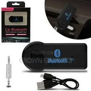 Bluetooth to Aux Jack Audio Receiver