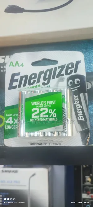 Energizer Rechargeable Aa Batteries (4 Pack)