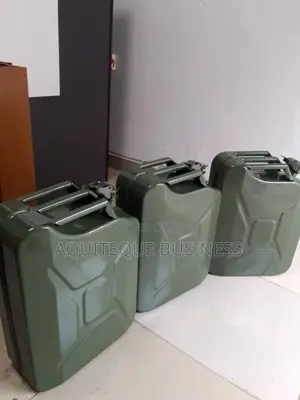 Fuel Can 20L. Metallic and Stainless