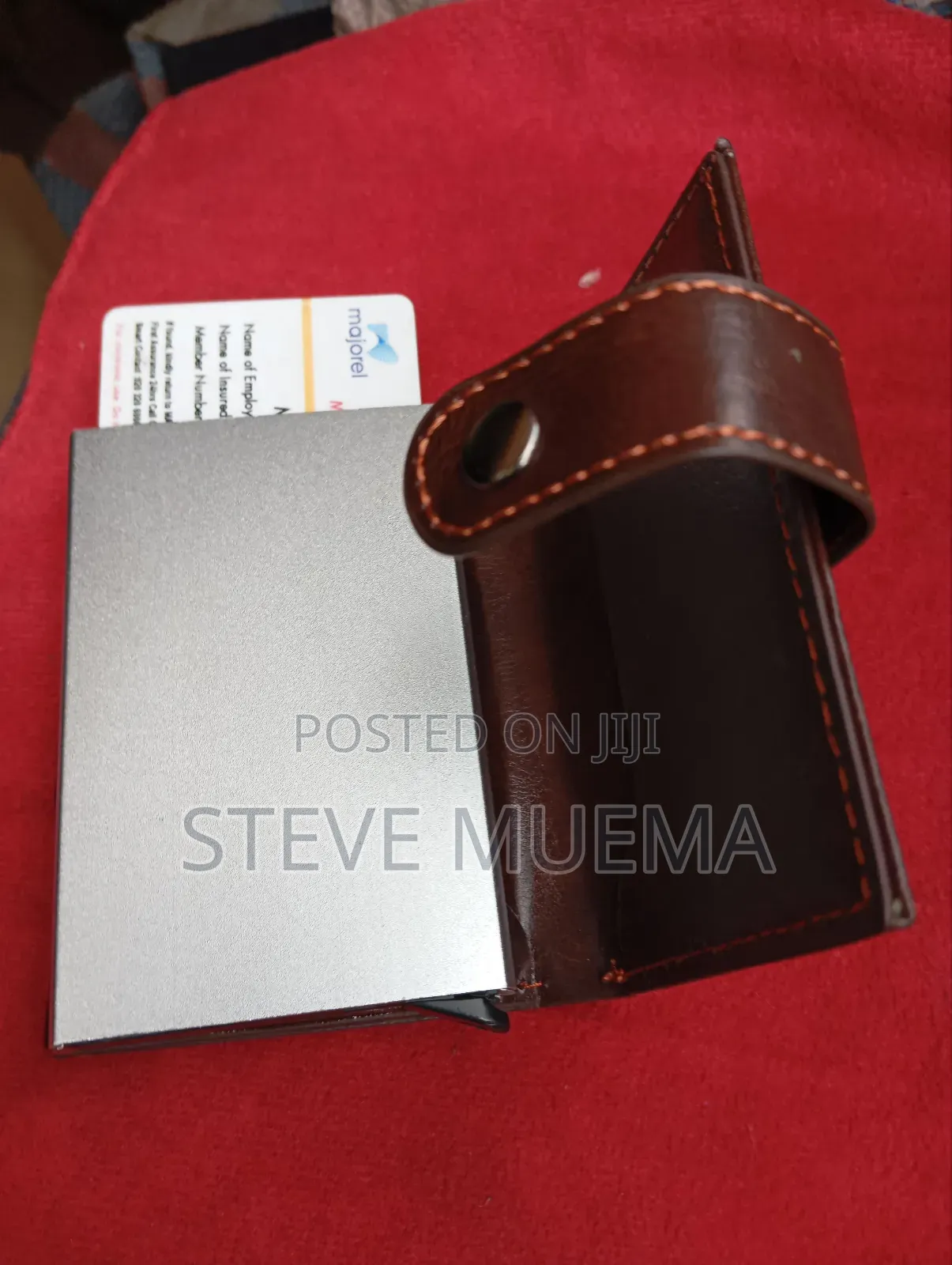 Pop Up Cardholder With Wallet.