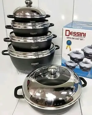 Cookware, 10pcs Dessini Kitchen Cookware • √>