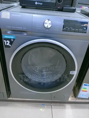 Hisense 12 Kg Front Load Wash and Spin Machine