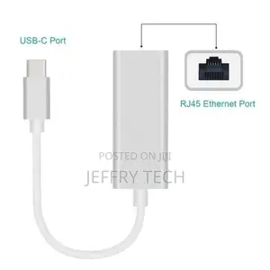 Type-C to Rj45 Lan Network 1000mbps Thunderbolt 3 Converter
